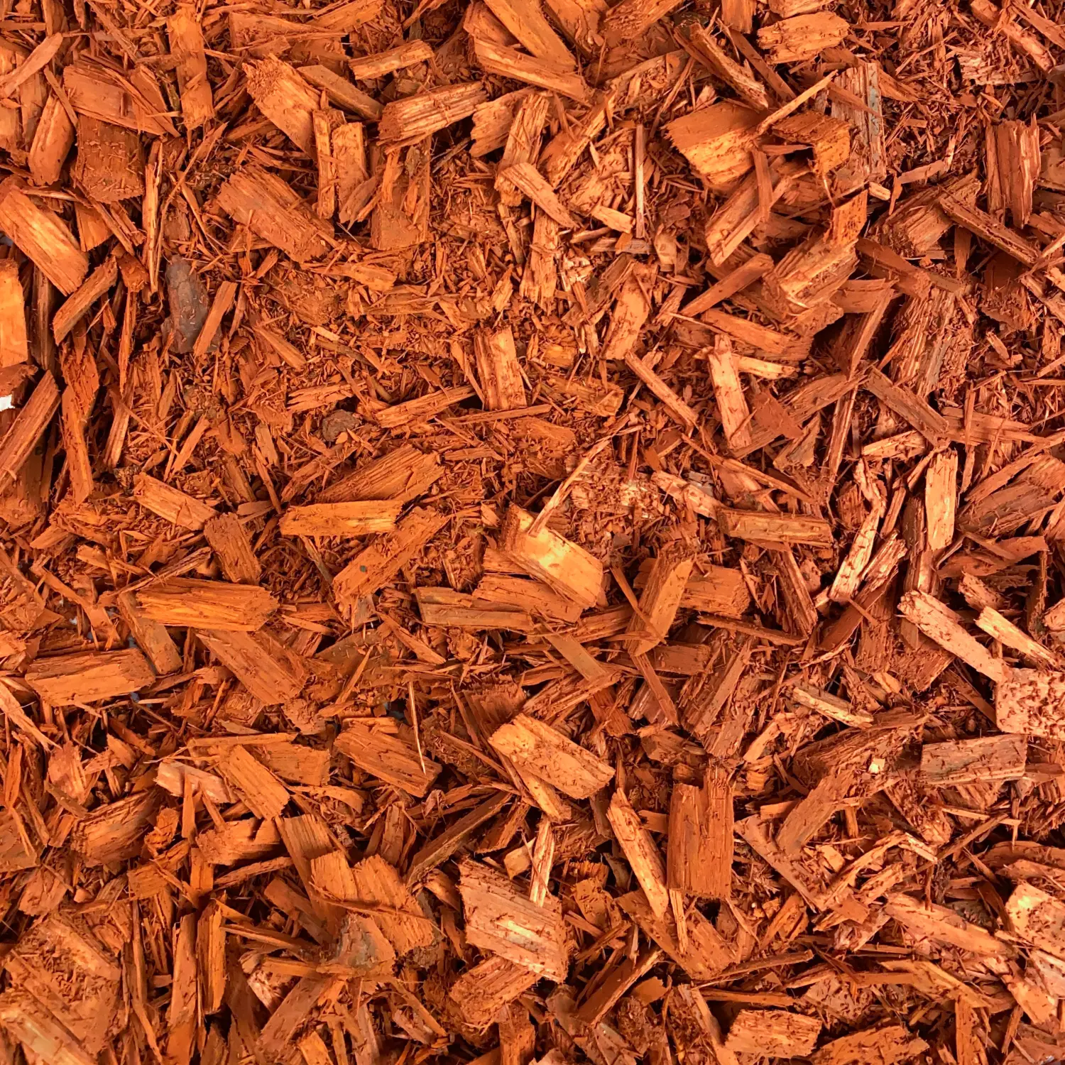 Щепа декоративная, оранжевая, 60 л