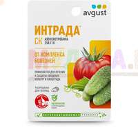 Avgust-Интрада защитит томаты и огурцы от грибковых болезней