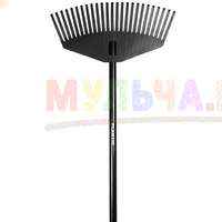 Веерные грабли с частыми зубъями помогут содержать сад в чистоте