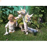 Былинные герои и чудовища на вашем участке