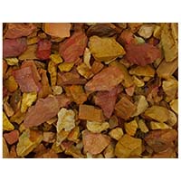 Декоративная каменная крошка из жёлто-розового Фельзита