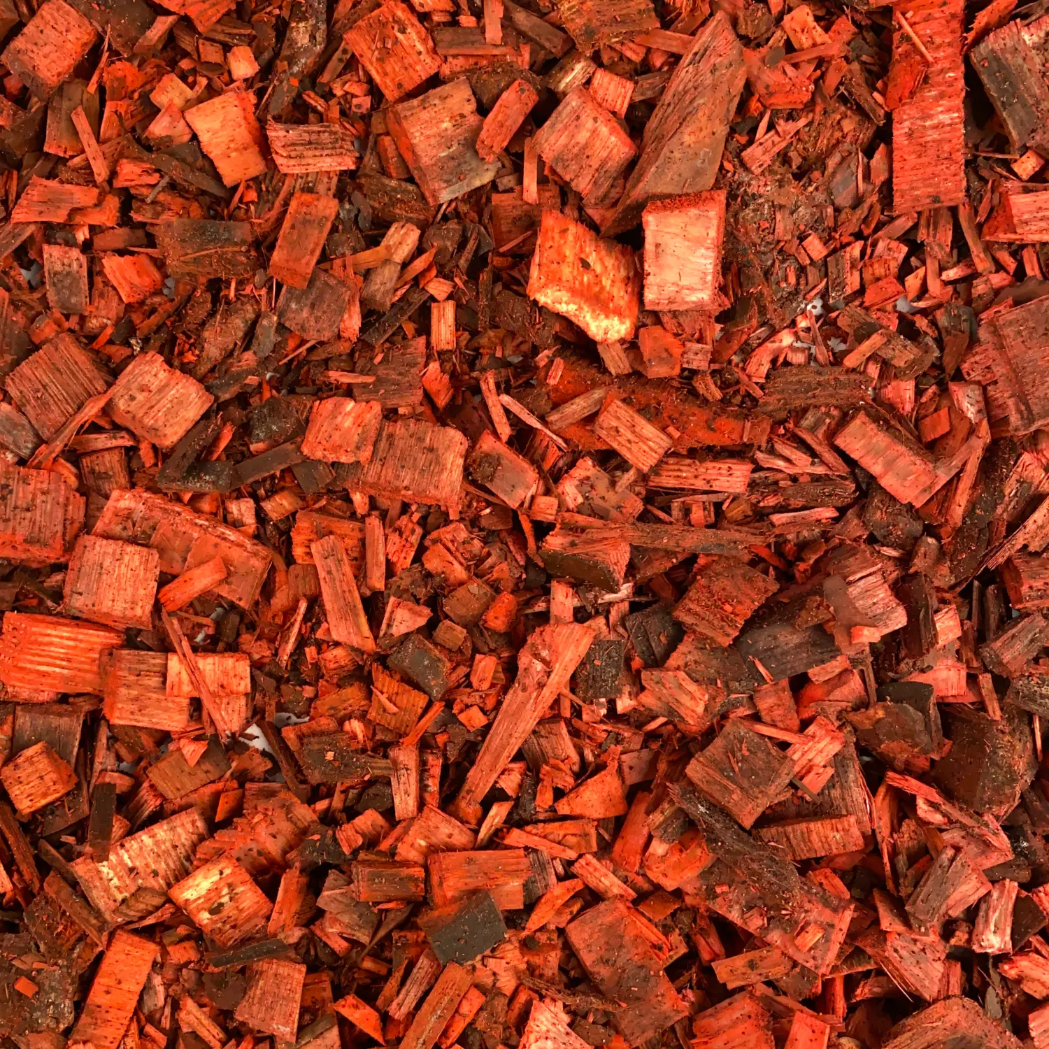 Щепа декоративная, красная, 60 л