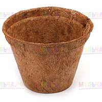 Горшки из кокосового волокна для рассады и высаживания в грунт