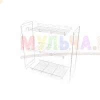 Разборный металлический стеллаж для рассады