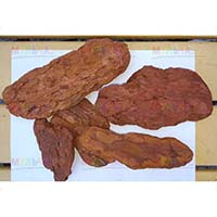 Галтованная кора лиственницы - отличный материал для ландшафтного дизайна