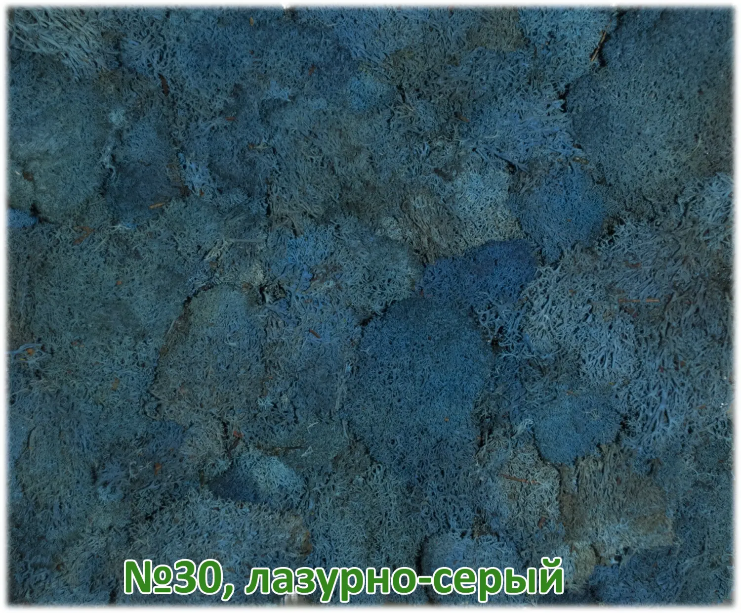 Мох стабилизированный №1 зеленая ель, 30*40 см, пак