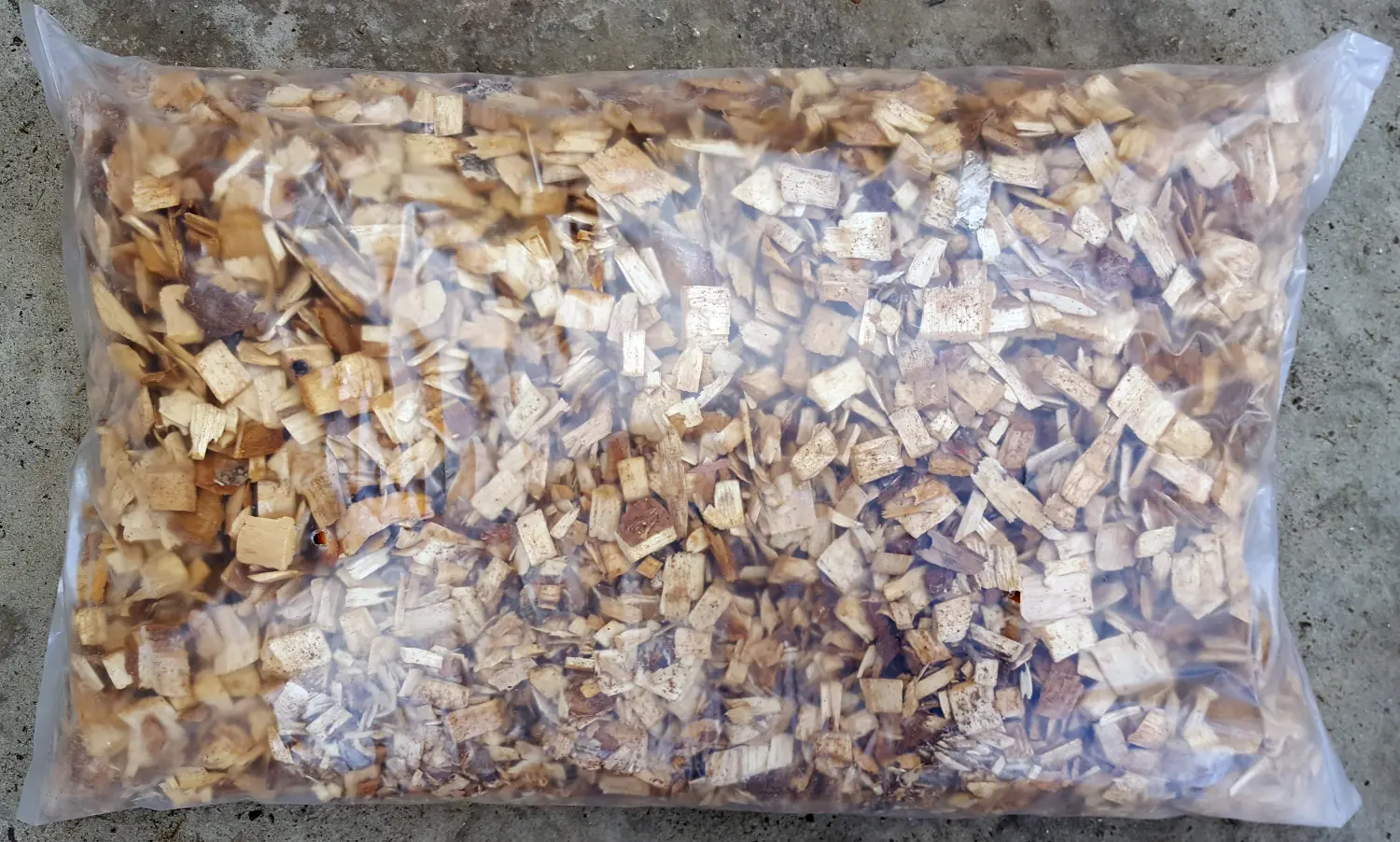 Щепа натуральная, лиственных пород, 60 л 