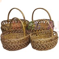 Плетеные пасхальные корзины — непременный атрибут Светлого Христова Воскресения