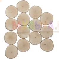 Березовые спилы для садового декора