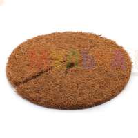 Кокосовые мульчирующие круги для защиты приствольных кругов растений