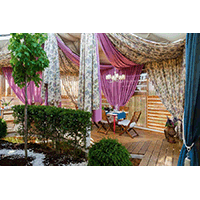 Мульча.рф – партнер Фазенды на Первом канале. Проект «Сад посреди беседки»