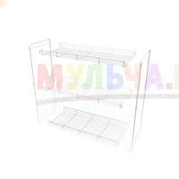 На таком стеллаже поместится втрое больше рассады