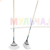 Компактные веерные грабли - надежный и долговечный инструмент