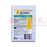 Актара защитит сад от насекомых-вредителей