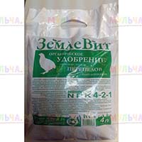 Органическое удобрение на основе перепелиного помета