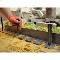 Пластиковый бордюр для ландшафтного дизайна