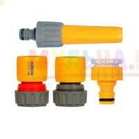 Полный набор коннекторов для подключения полива от Hozelock