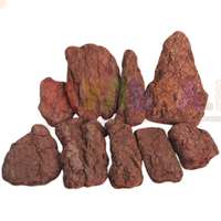 Крупные куски галтованной коры лиственницы для ландшафтного дизайна