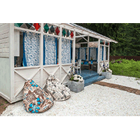 Очередной совместный проект Мульча.рф с Фазендой на Первом канале. «Стародачная беседка»