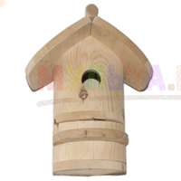 Скворечник, сконструированный с учетом птичьих предпочтений