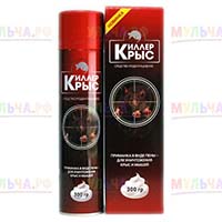 Удобная в использовании пена «Киллер Крыс» поможет справиться с грызунами