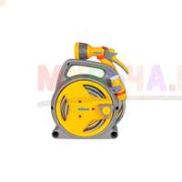 Практичный и удобный набор для полива сада, укомплектованный катушкой