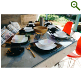 "Фазенда" проект "Геометрическая беседка"