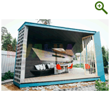 "Фазенда" проект "Геометрическая беседка"