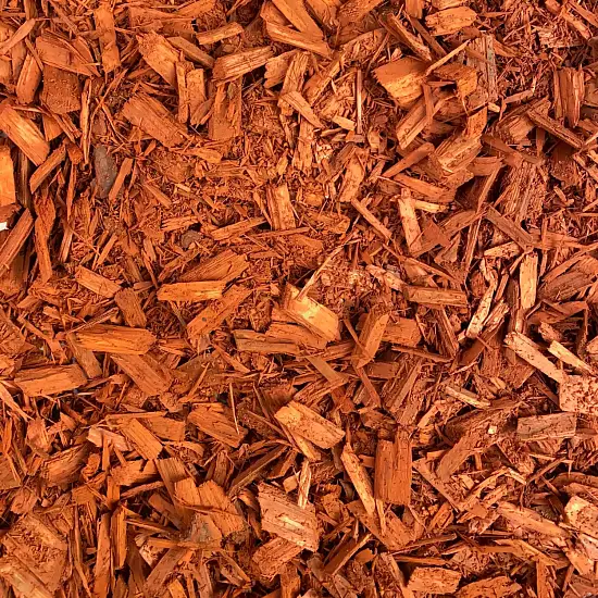 Щепа декоративная, оранжевая, 60 л