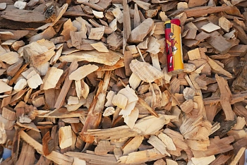 Щепа натуральная, лиственных пород, 60 л 