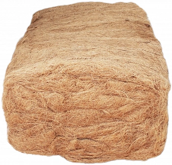 Кокосовое волокно в кипах, 25 кг