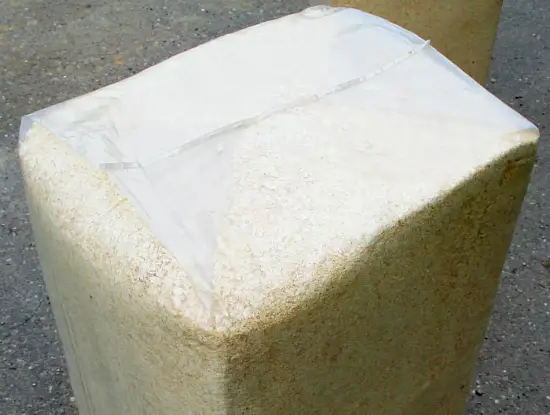 Стружка с опилками сосна, брикет прессованный Большой , ~24-26 кг