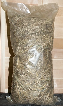 Смесь сена с соломой, мешок 60л 