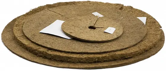 Кокосовый приствольный круг(диск), Ø 25 см, шт