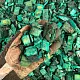 Щепа декоративная, зеленая, 60 л