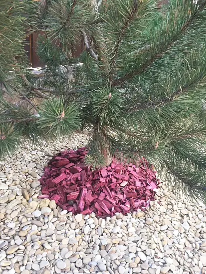 Щепа декоративная, желтая, 60 л