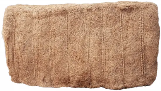 Кокосовое волокно в кипах, 120 кг