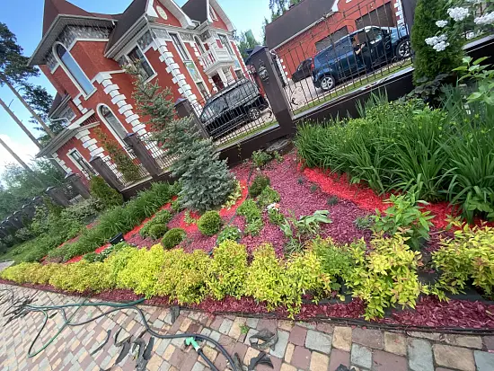 Щепа декоративная, желтая, 60 л