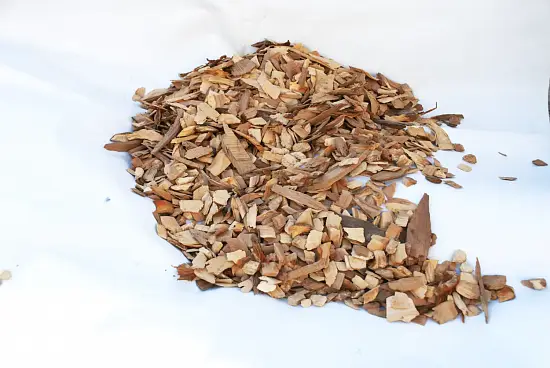 Щепа натуральная, лиственных пород, 60 л 