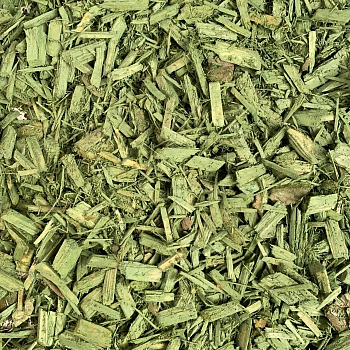 Щепа декоративная, зеленая, 60 л