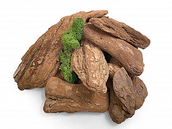 Кора сосны Галтованная 9-20 см, 60 л