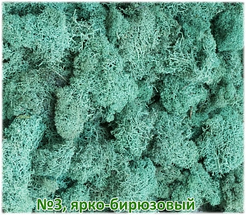 Мох стабилизированный №1 зеленая ель, 30*40 см, пак