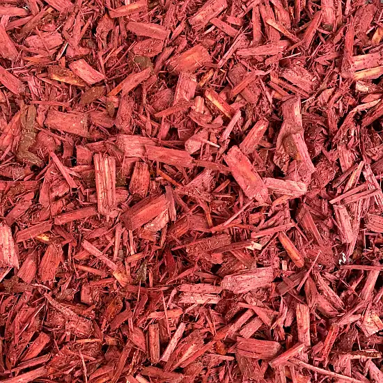 Щепа декоративная, бордовая, 60 л