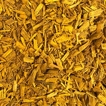 Щепа декоративная, желтая, 60 л