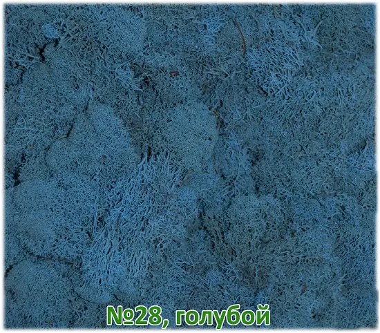 Мох стабилизированный №1 зеленая ель, 30*40 см, пак