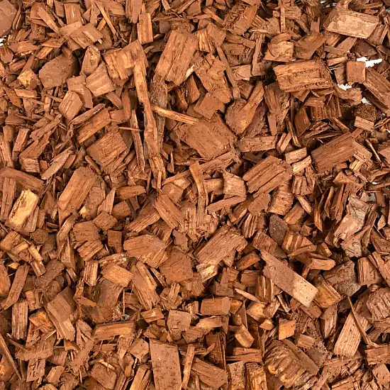 Щепа декоративная, коричневая, 60 л