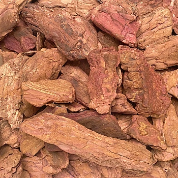 Кора лиственницы Галтованная 4-10 см, 60 л