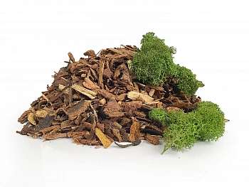 Кора лиственных пород (береза, осина) 1-3 см, 60 л