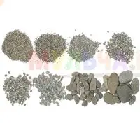 Темная галька - для строительства и украшения участка