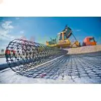 Полипропиленовая сетка для армирования и разделения слоев грунта